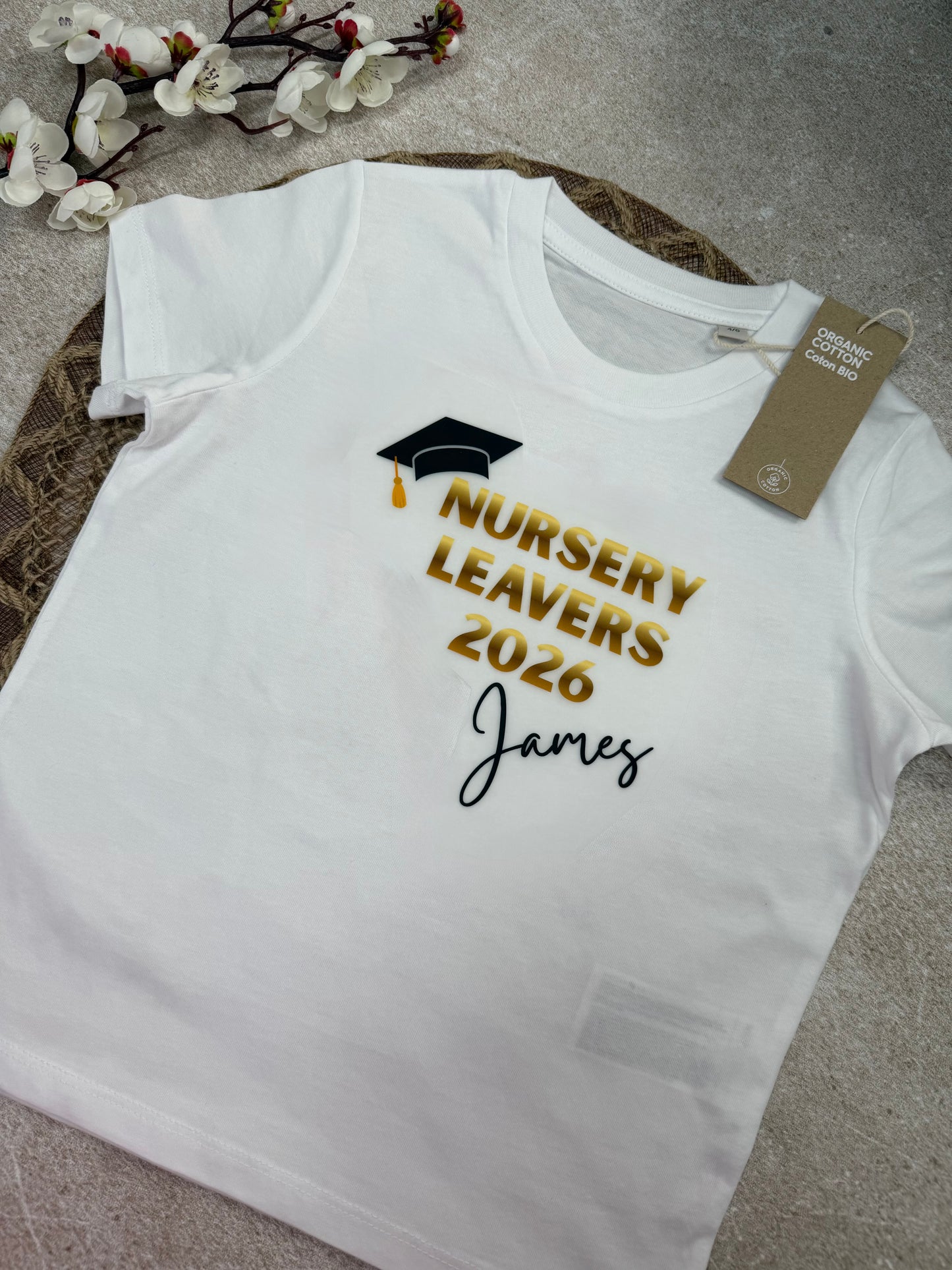 Nursery leavers 2026 PRINTED T- shirt