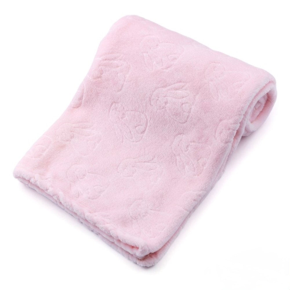Personalised fleece blanket. Multiple colour options.
