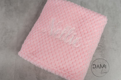 Personalised honeycomb blanket. Multiple colours available.