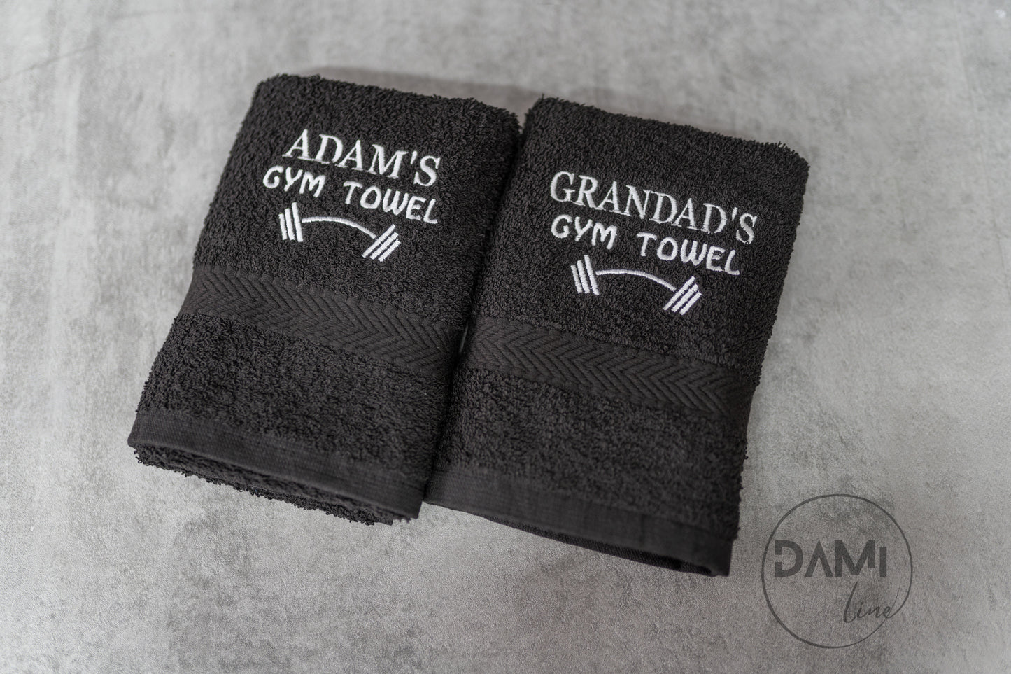 Personalised gym towel | Sweat towel | Workout towel | 60x40 cm