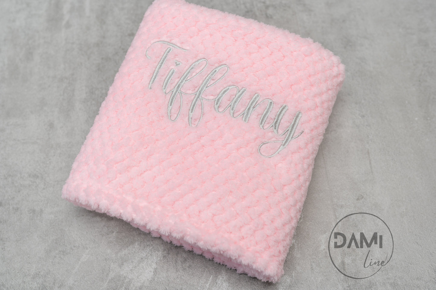 Personalised honeycomb blanket. Multiple colours available.