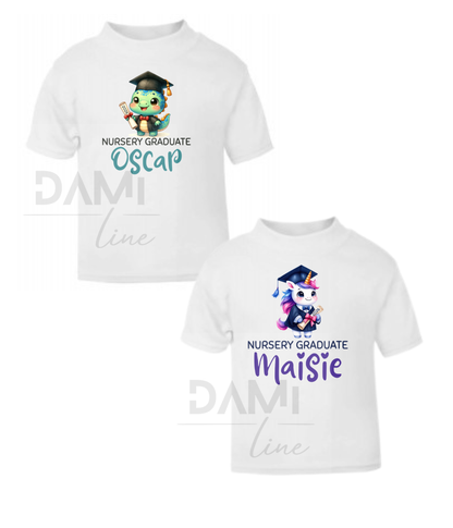 Nursery graduate 2026 PRINTED T- shirt