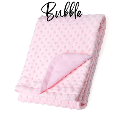 Personalised Baby Girl Gift Set – Pink Blanket, Elephant Comforter & Knitted Booties