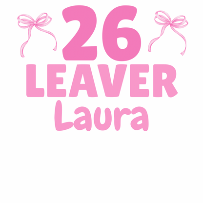 Leavers 2026 Sign On Shirt | School Autograph Shirt PRINTED