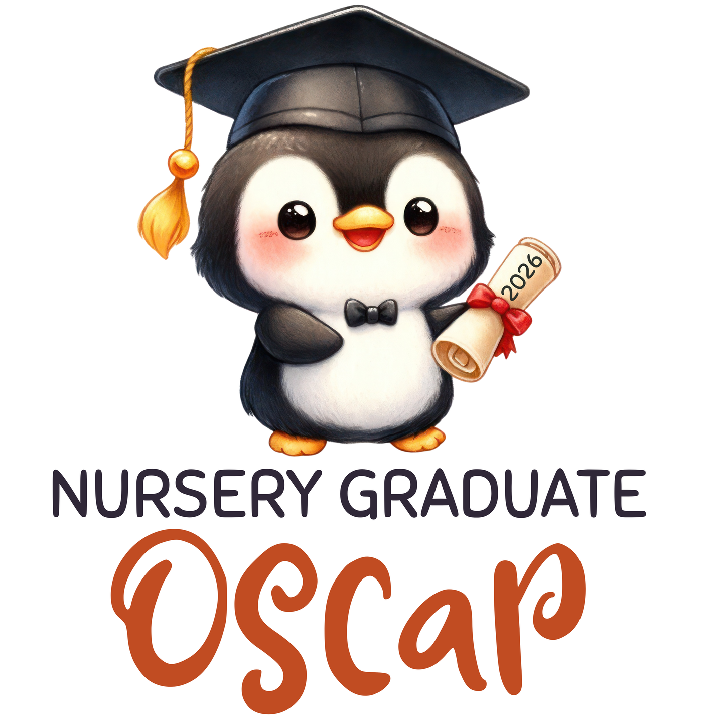 Nursery graduate 2026 PRINTED T- shirt