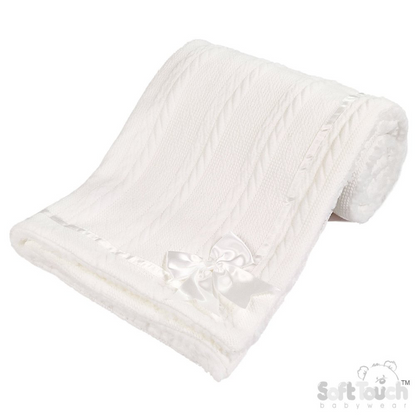 Personalised Baby Gift Set – Blanket & Bear Comforter