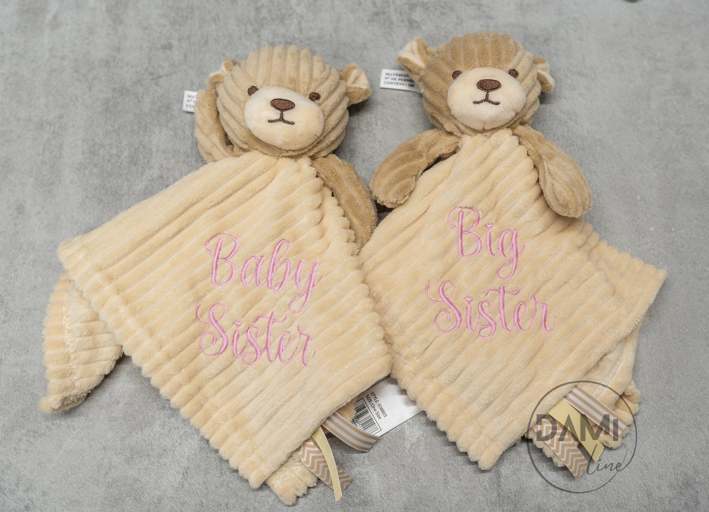 Personalised comforter-bear,giraffe, bunny