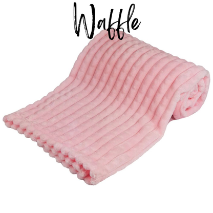Personalised Baby Girl Gift Set – Pink Blanket, Elephant Comforter & Knitted Booties in Magnetic Gift Box