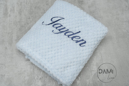 Personalised baby blanket, lion comforter gift set for baby girl or boy