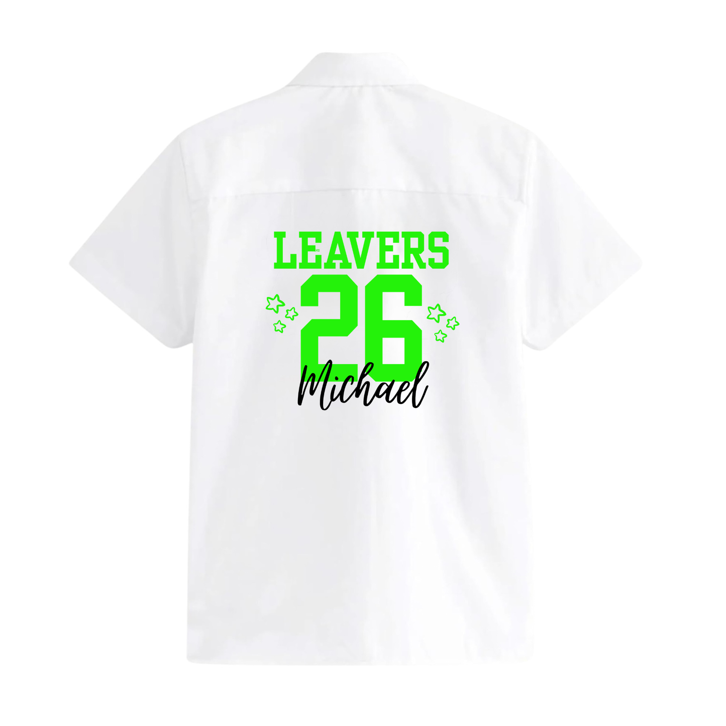 Leavers 2026 Sign On Shirt | School Autograph Shirt PRINTED