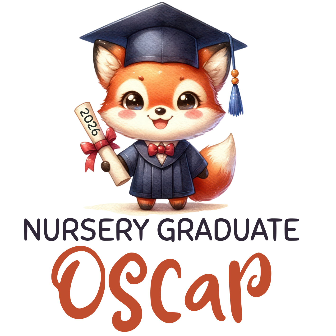 Nursery graduate 2026 PRINTED T- shirt