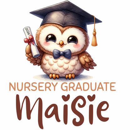 Nursery graduate 2026 PRINTED T- shirt