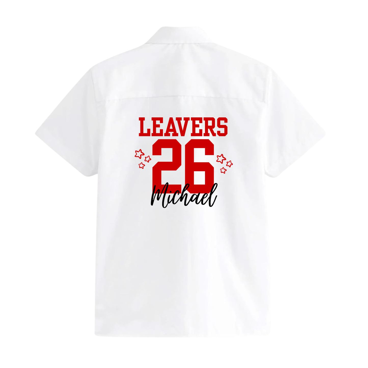 Leavers 2026 Sign On Shirt | School Autograph Shirt PRINTED