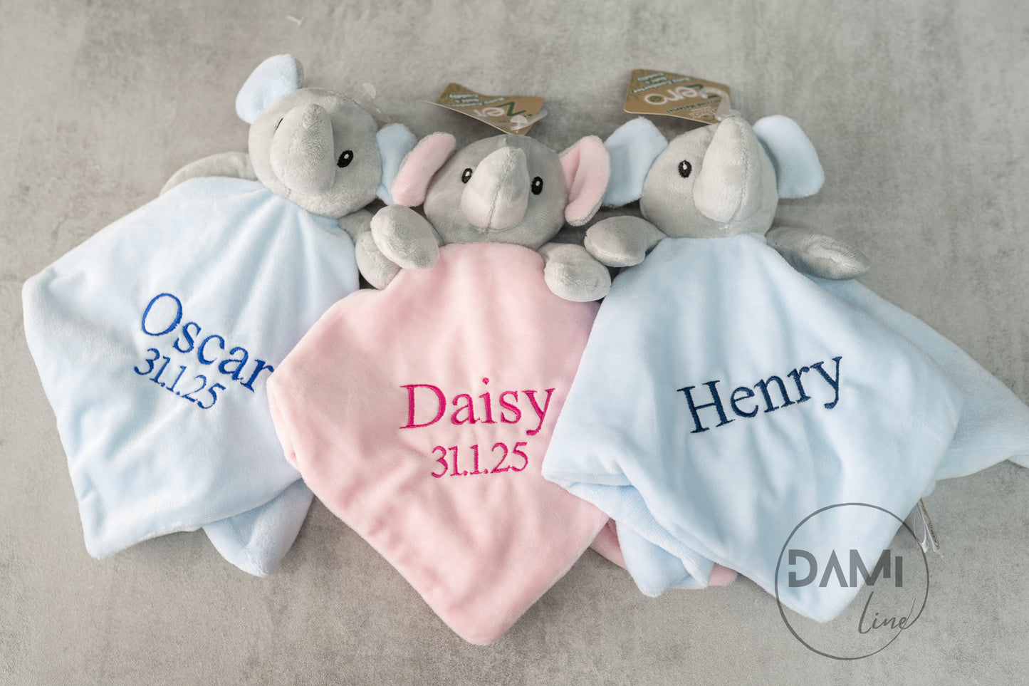 Personalised elephant comforter