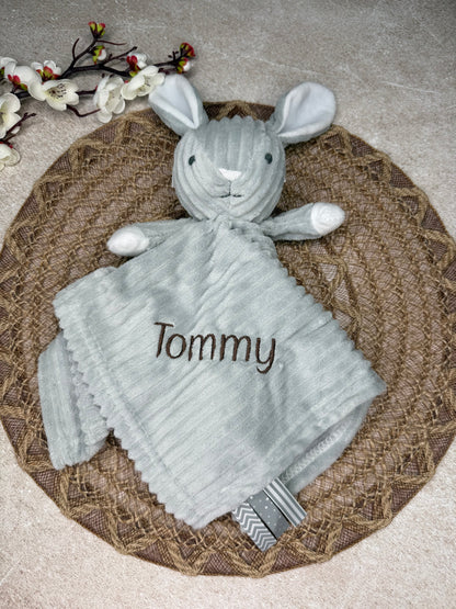 Personalised comforter-bear,giraffe, bunny