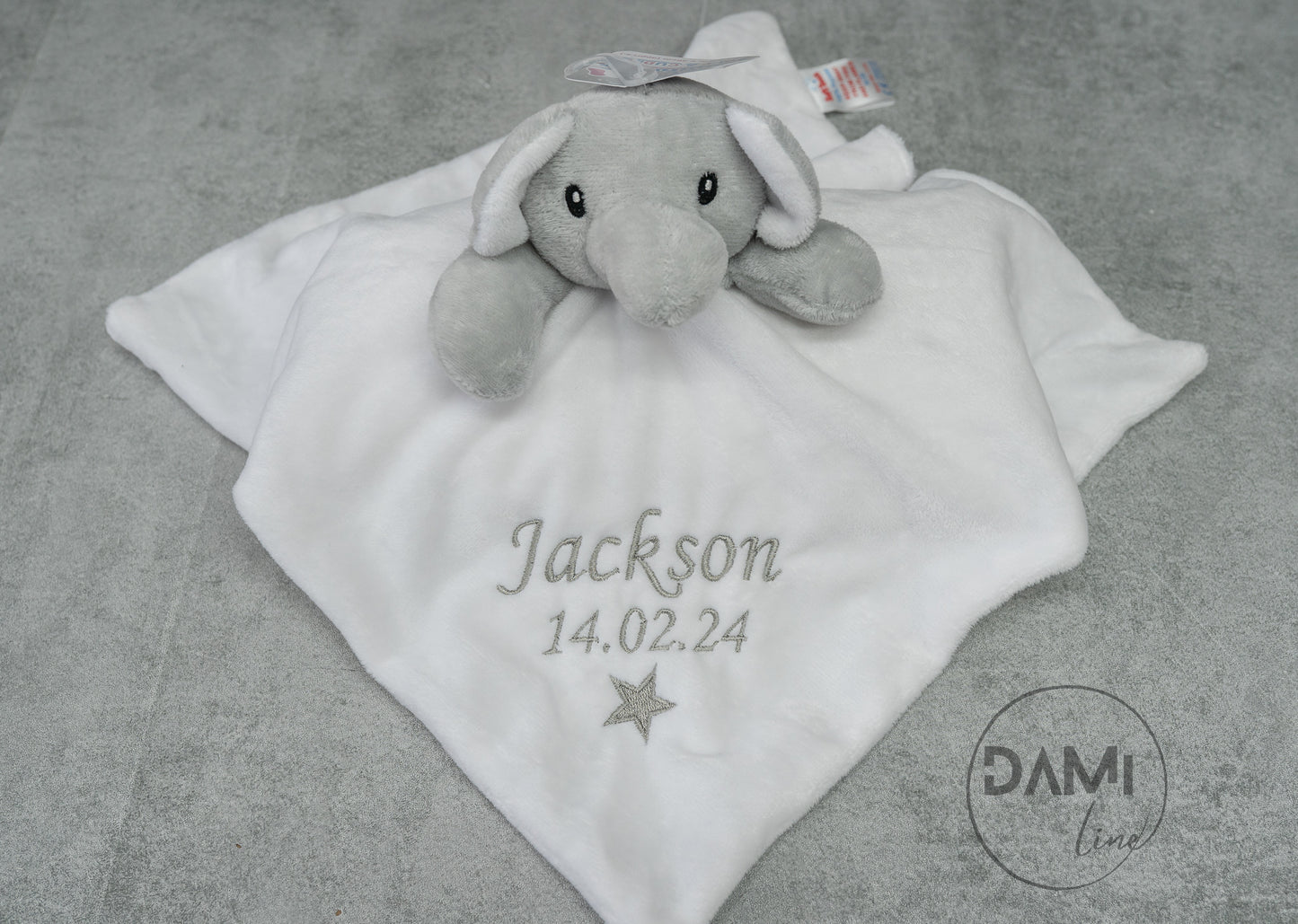 Personalised Elephant Comforter