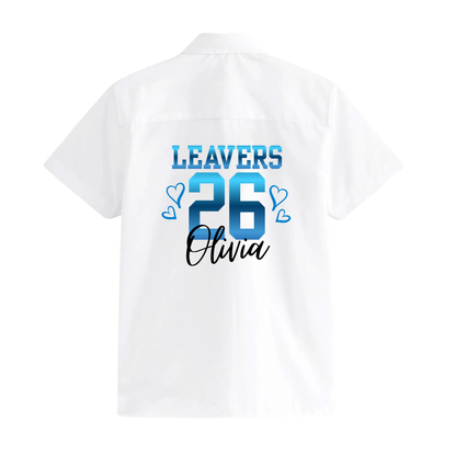 Leavers 2026 Sign On Shirt | School Autograph Shirt PRINTED