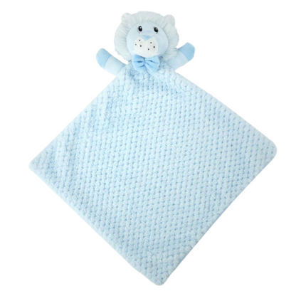Personalised lion comforter. Multiple colours