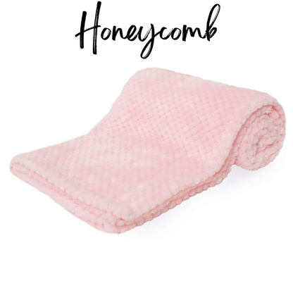 Personalised Baby Girl Gift Set – Pink Blanket, Elephant Comforter & Knitted Booties in Magnetic Gift Box