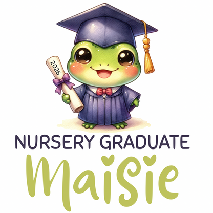 Nursery graduate 2026 PRINTED T- shirt