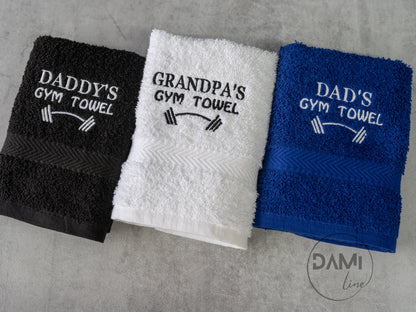 Personalised gym towel | Sweat towel | Workout towel | 60x40 cm