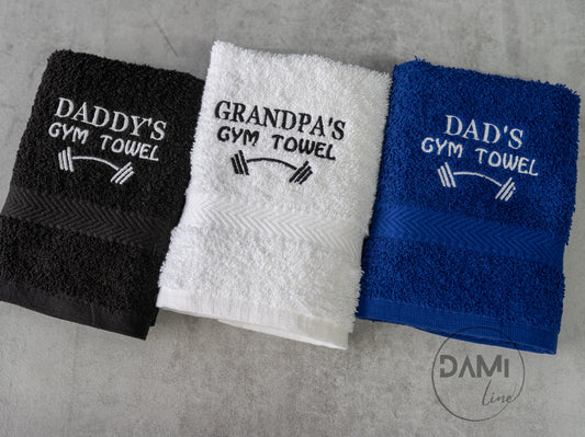 Personalised gym towel | Sweat towel | Workout towel | 60x40 cm