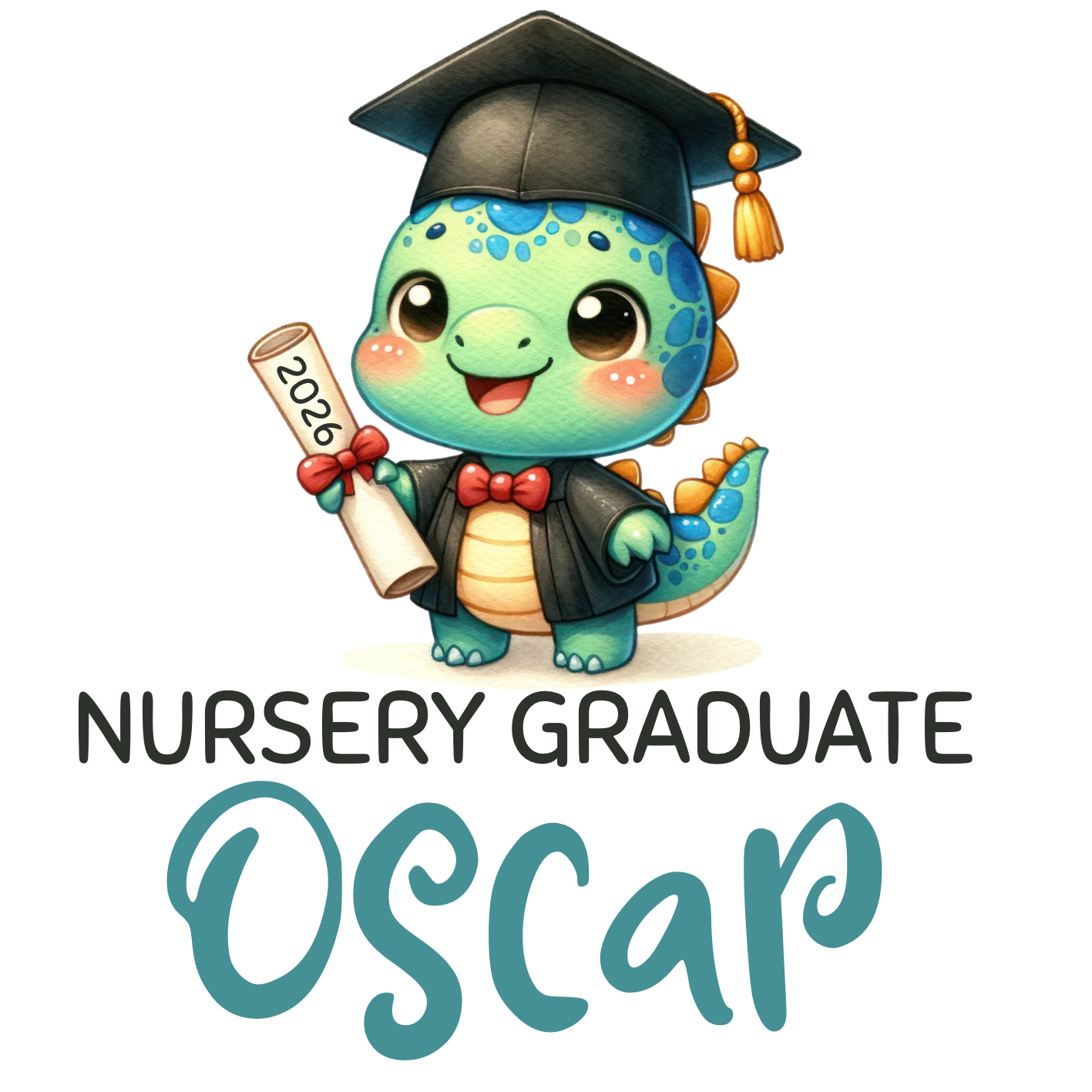 Nursery graduate 2026 PRINTED T- shirt