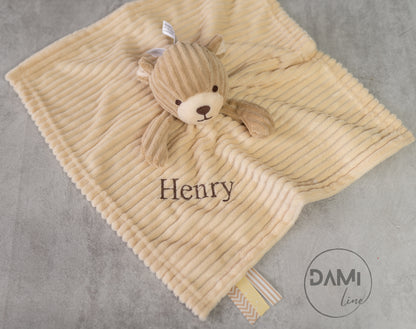 Personalised comforter-bear,giraffe, bunny