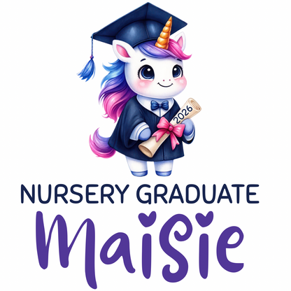 Nursery graduate 2026 PRINTED T- shirt