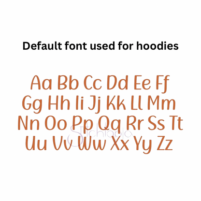 Personalised kids oversized plush hoodie