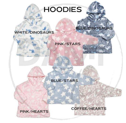 Fleece baby, infant hoodie.