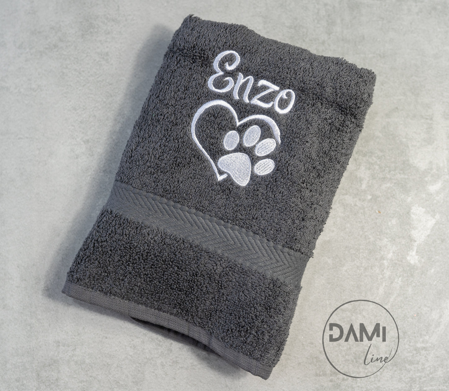 Personalised dog towel and blanket gift set | 2pcs gift