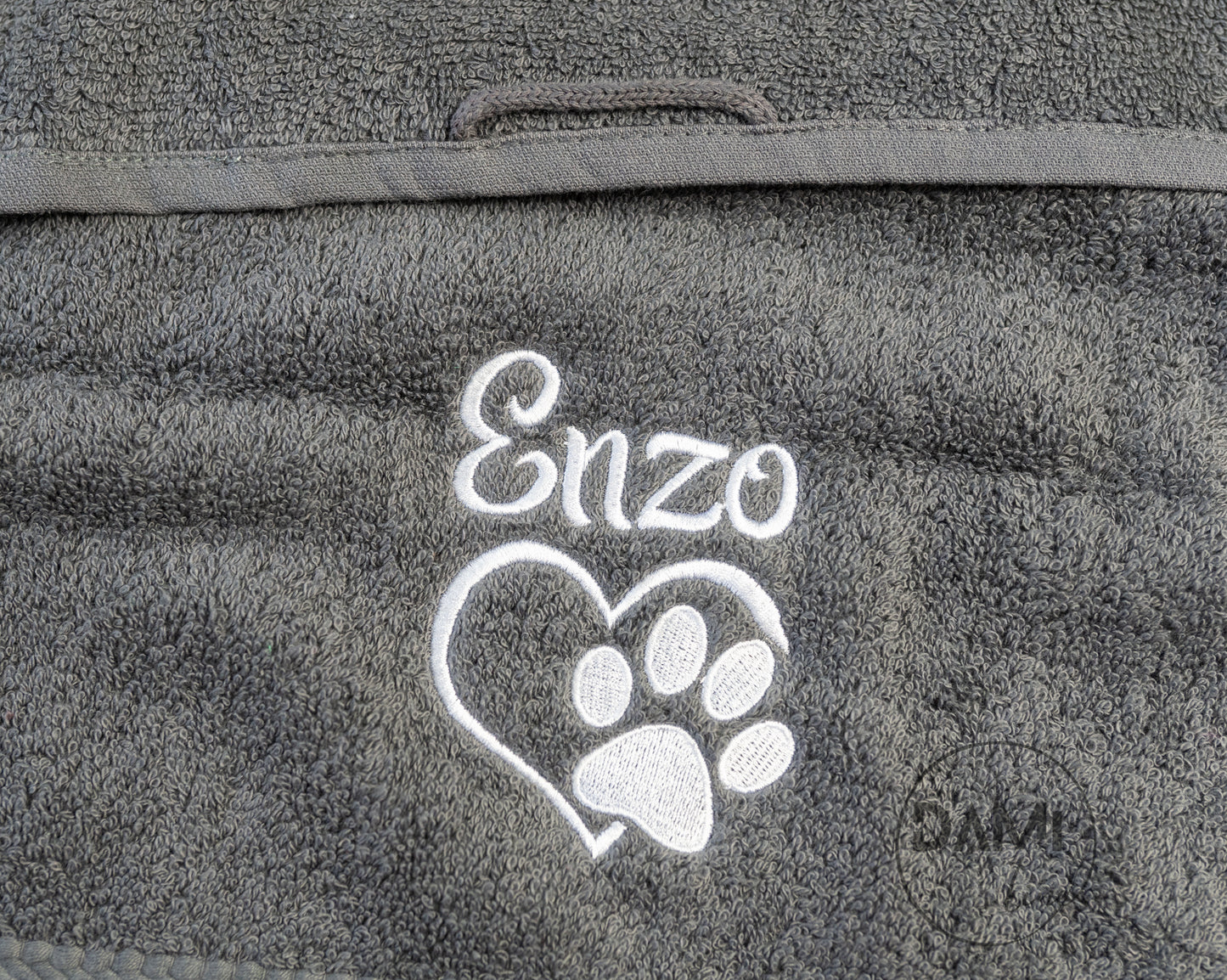 Personalised dog towel and blanket gift set | 2pcs gift