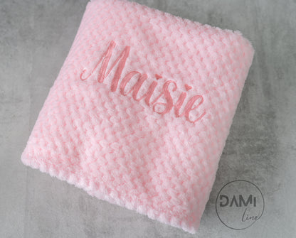 Personalised honeycomb blanket. Multiple colours available.