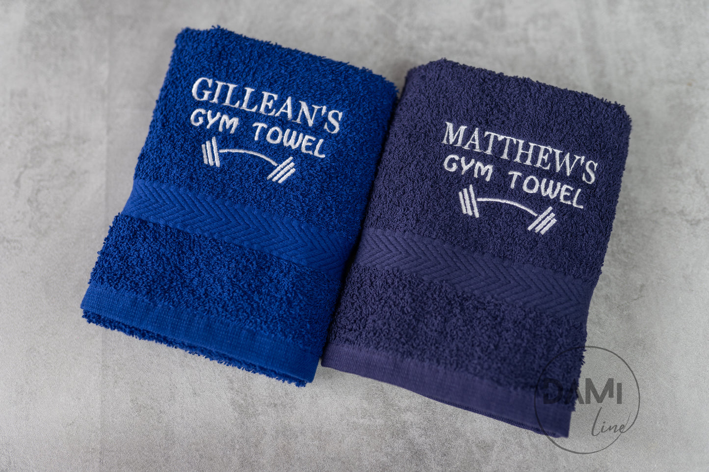 Personalised gym towel | Sweat towel | Workout towel | 60x40 cm