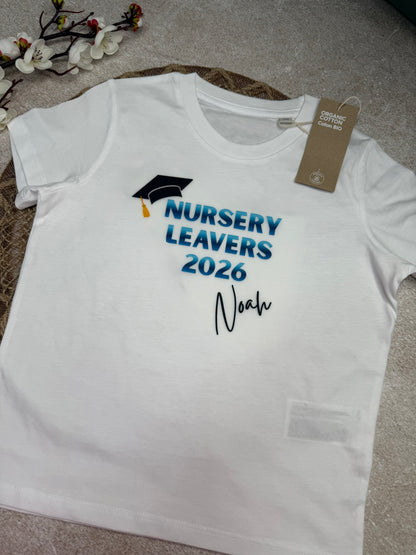Nursery leavers 2026 PRINTED T- shirt