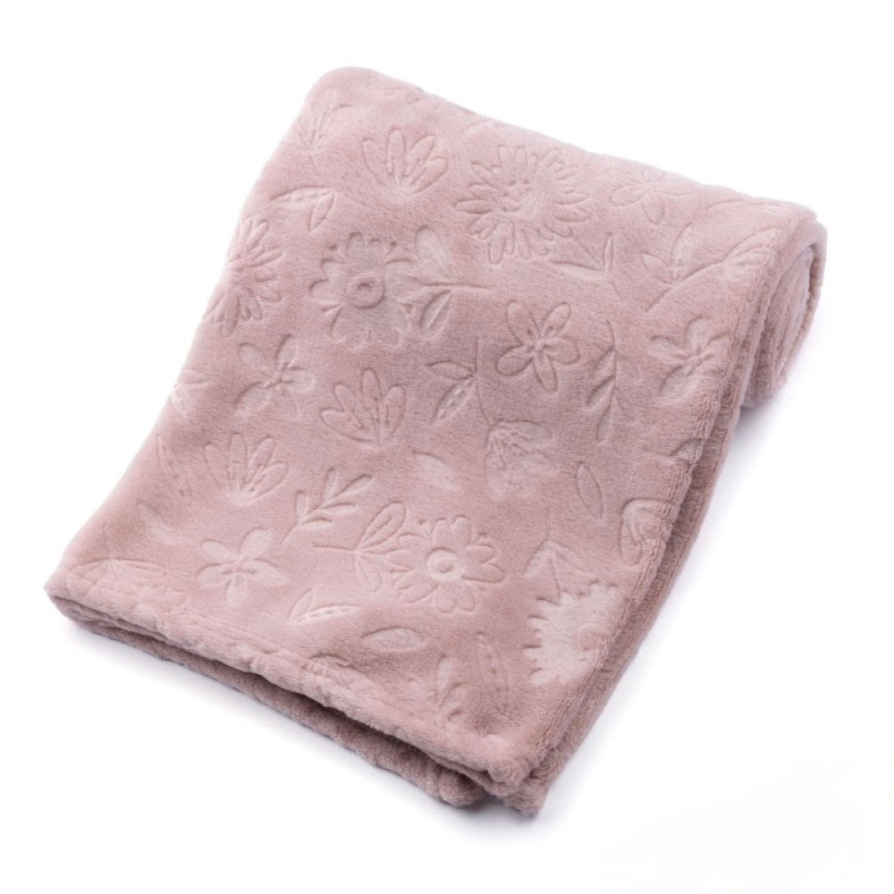 Personalised fleece blanket. Multiple colour options.