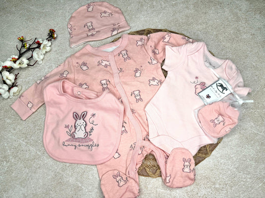 Baby 5pcs outfit - bunny