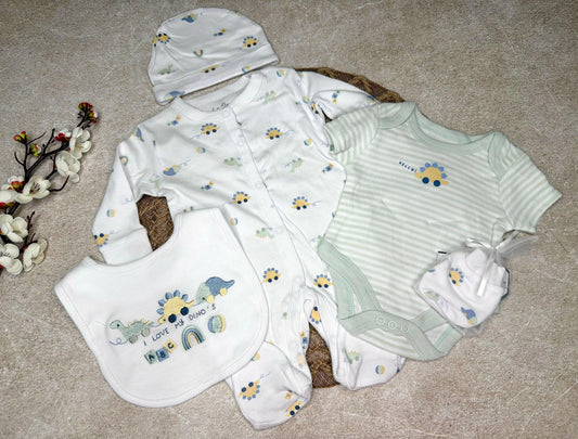 Baby 5pcs outfit - dinosaur