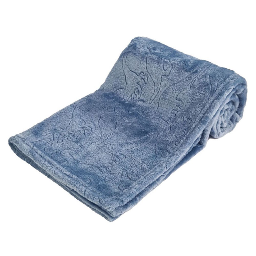 Personalised fleece blanket. Multiple colour options.