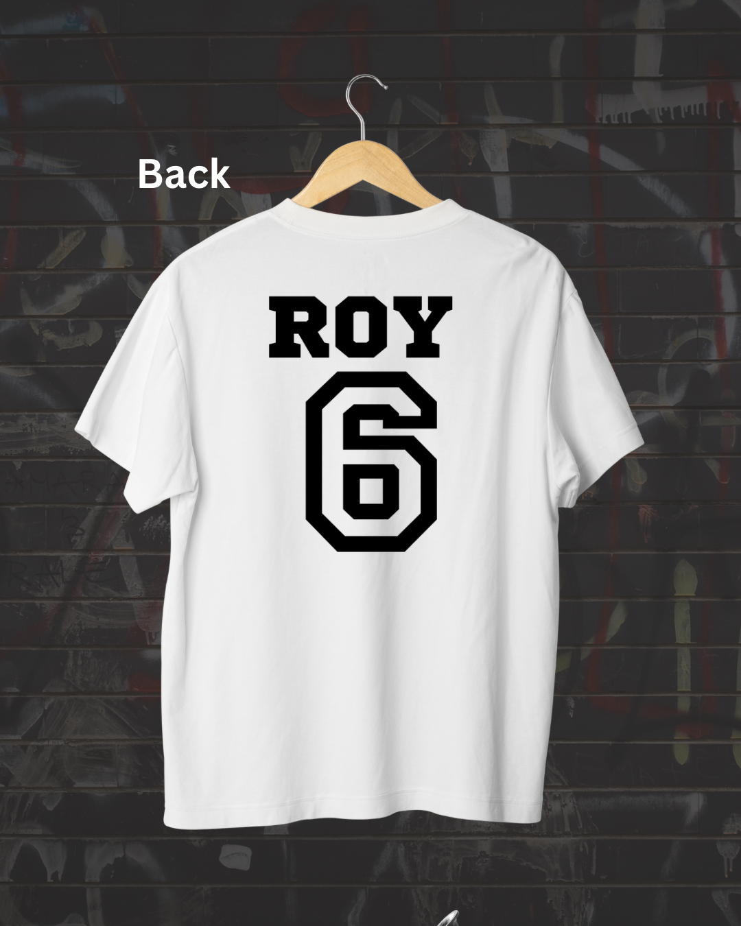 Personalised Kids Birthday T-Shirt – Name & Number Back Print