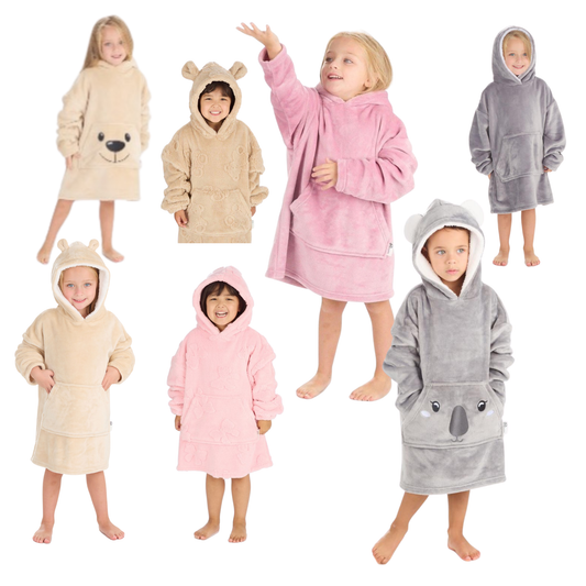 Personalised kids oversized hoodie