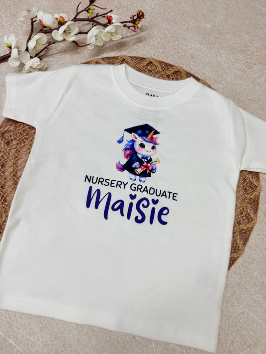 Nursery graduate 2026 PRINTED T- shirt