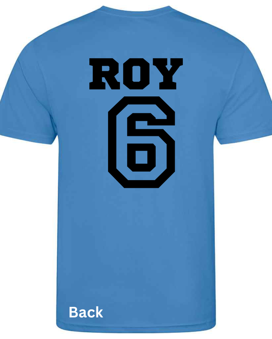 Kids Personalised Sports T-Shirt – Custom Name & Number Back