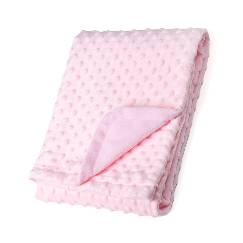 Personalised bubble blanket with fleece back