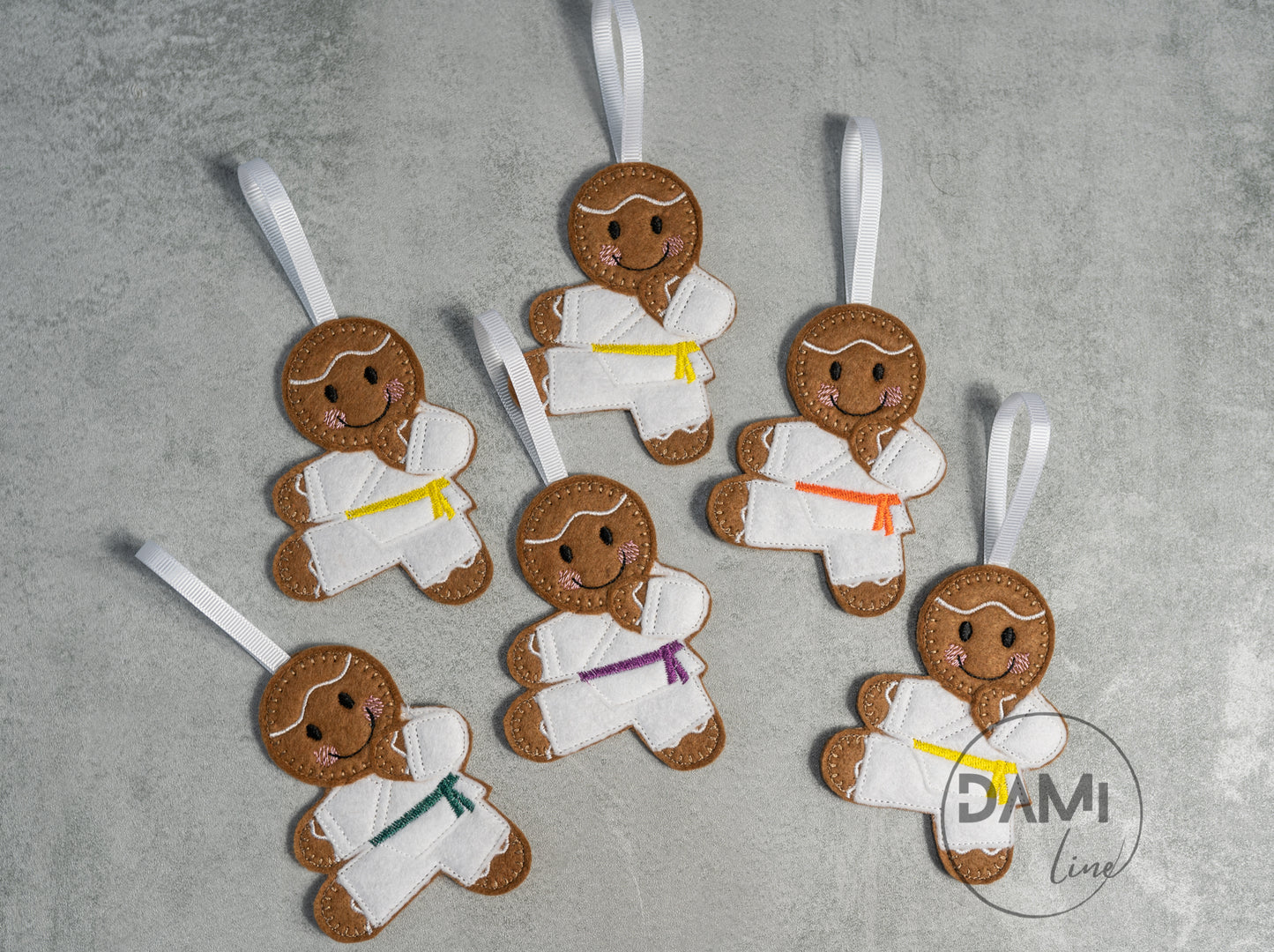 Karate, jiujitsu, judo gingerbread man | Sports gift | Gift for kids | Little ninja