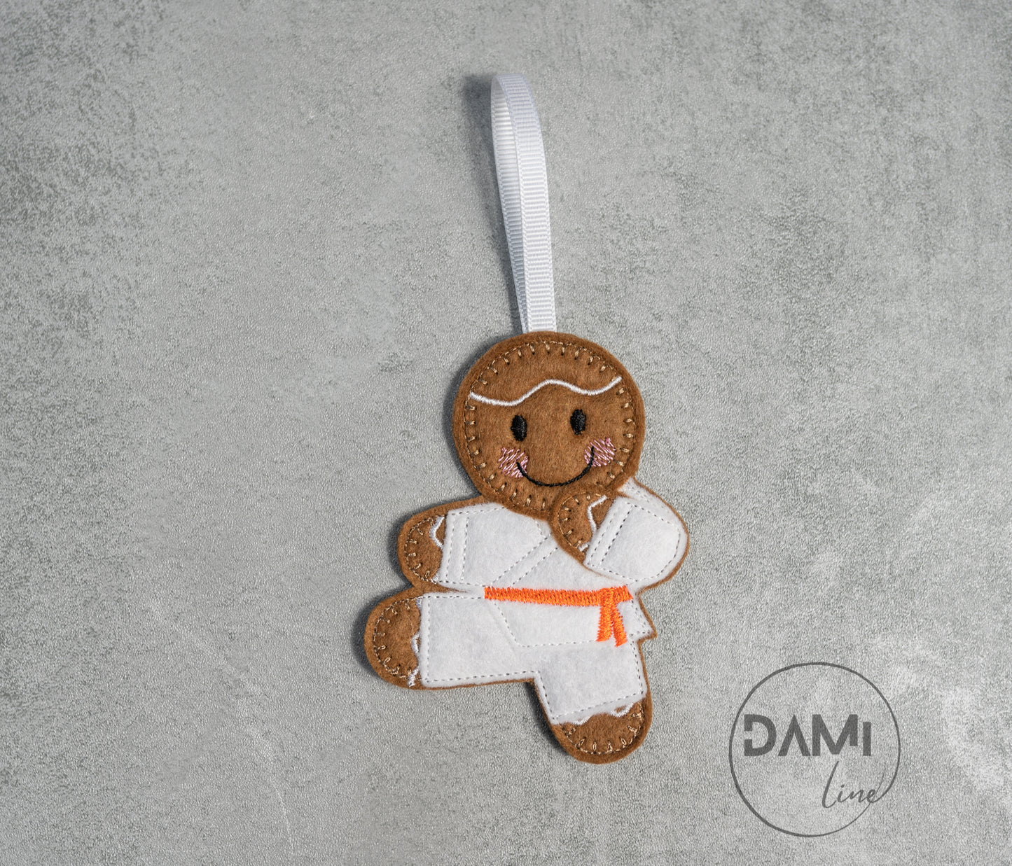 Karate, jiujitsu, judo gingerbread man | Sports gift | Gift for kids | Little ninja