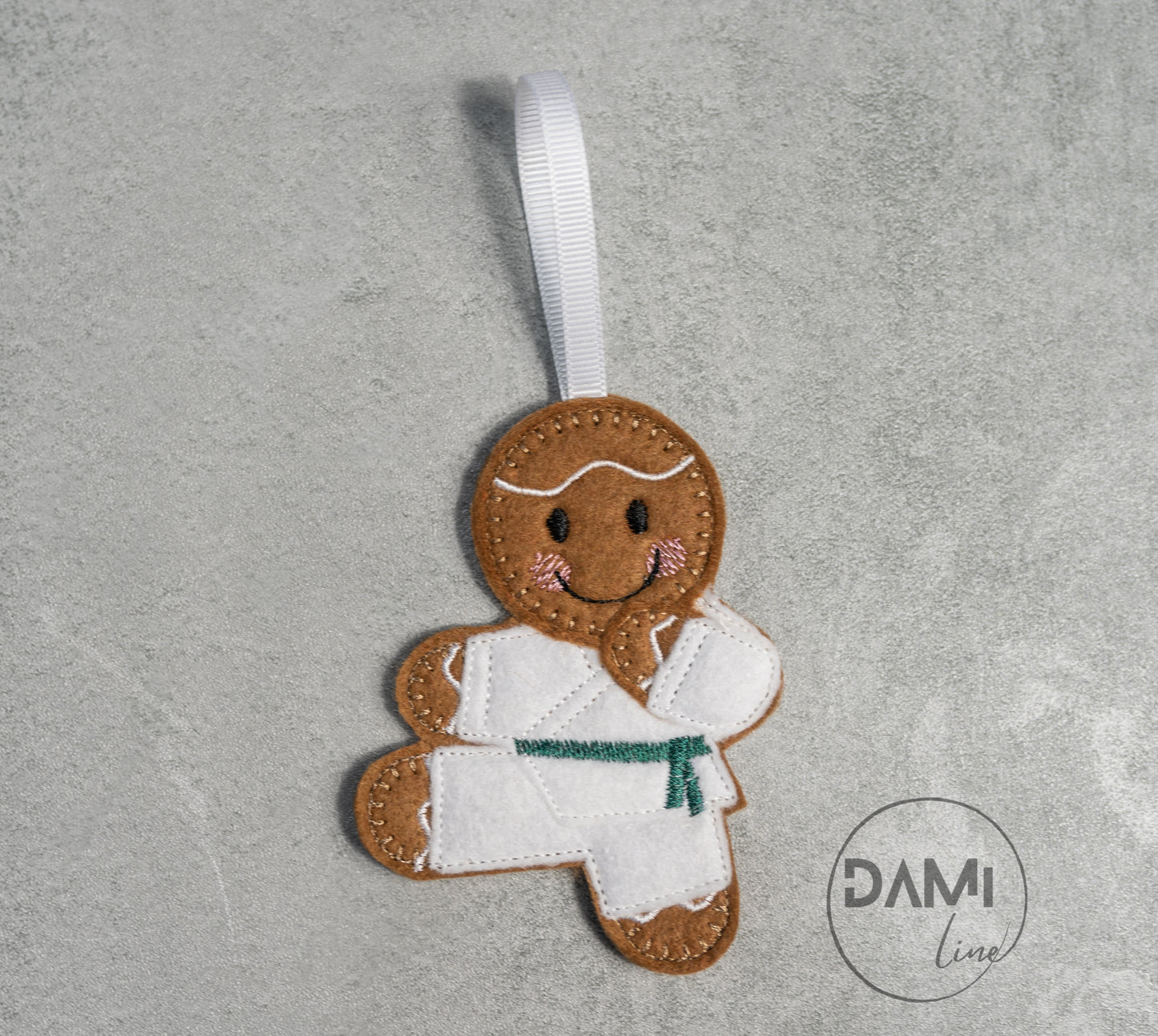 Karate, jiujitsu, judo gingerbread man | Sports gift | Gift for kids | Little ninja