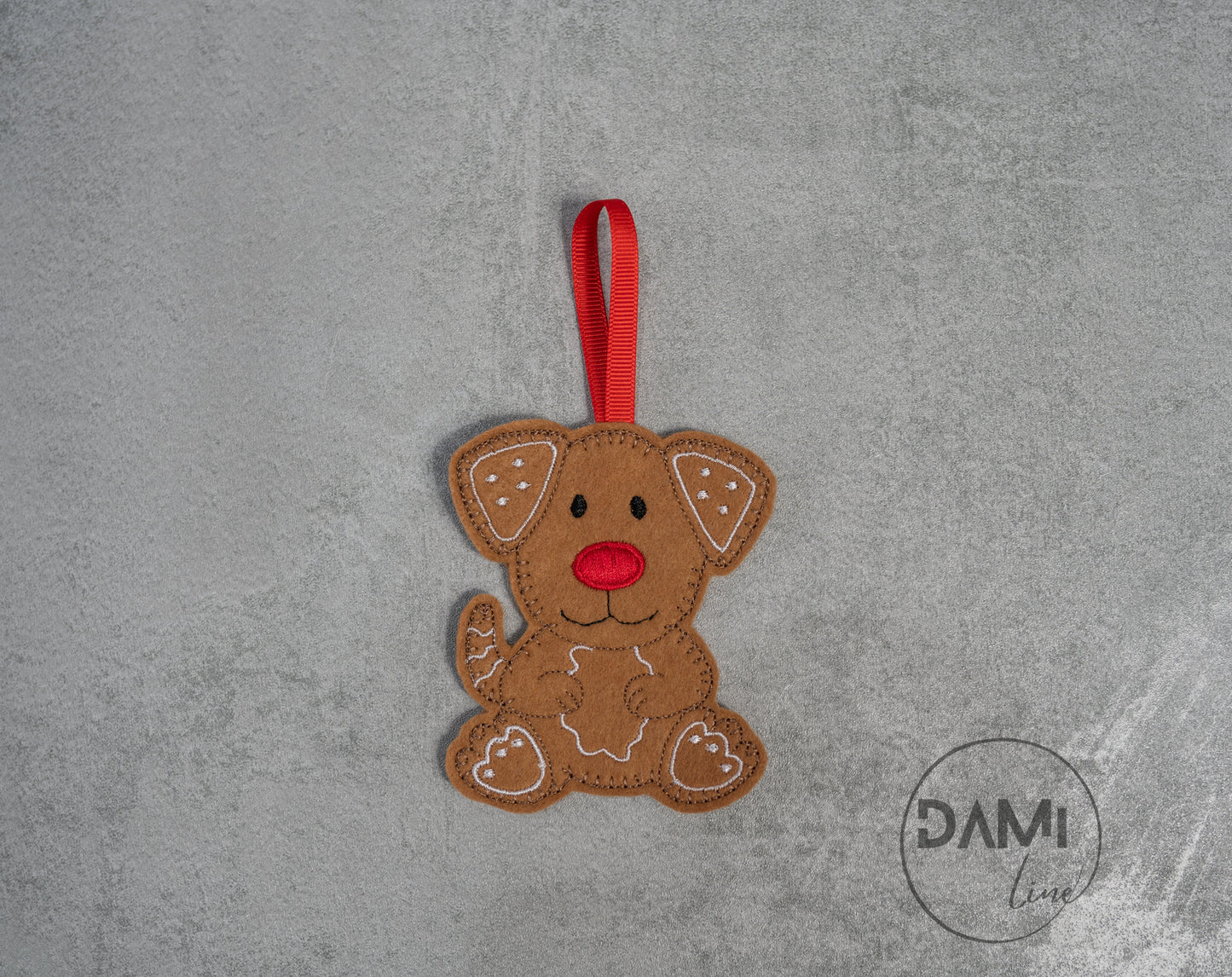 Dog Personalised Christmas tree Hanging Decoration