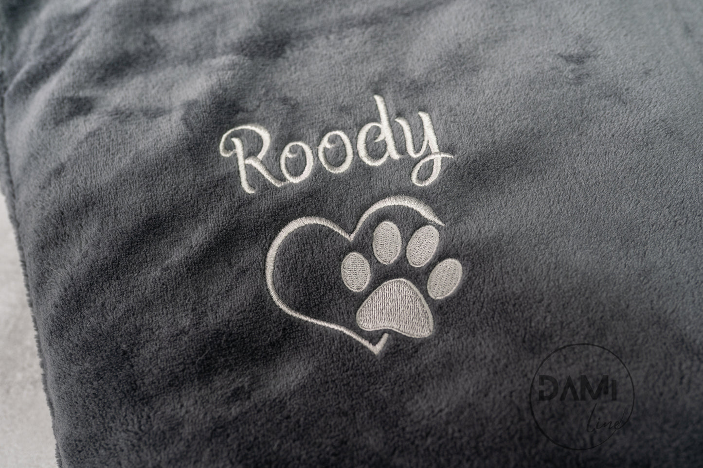 Personalised large dog blanket, pet blanket, size 150x100 cm